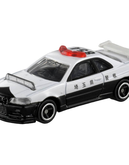 Takara Tomy Tomica Die-cast Model Car No001 - Nissan GT-R (BNR34) Patrol Car