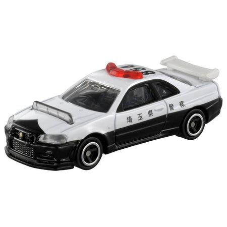 Takara Tomy Tomica Die-cast Model Car No001 - Nissan GT-R (BNR34) Patrol Car