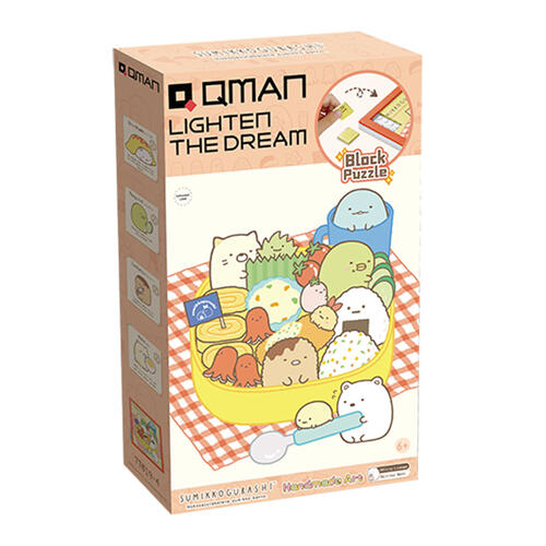 Qman Keeppley Building Blocks #30347 - Delicious Bento Sumikko Puzzle