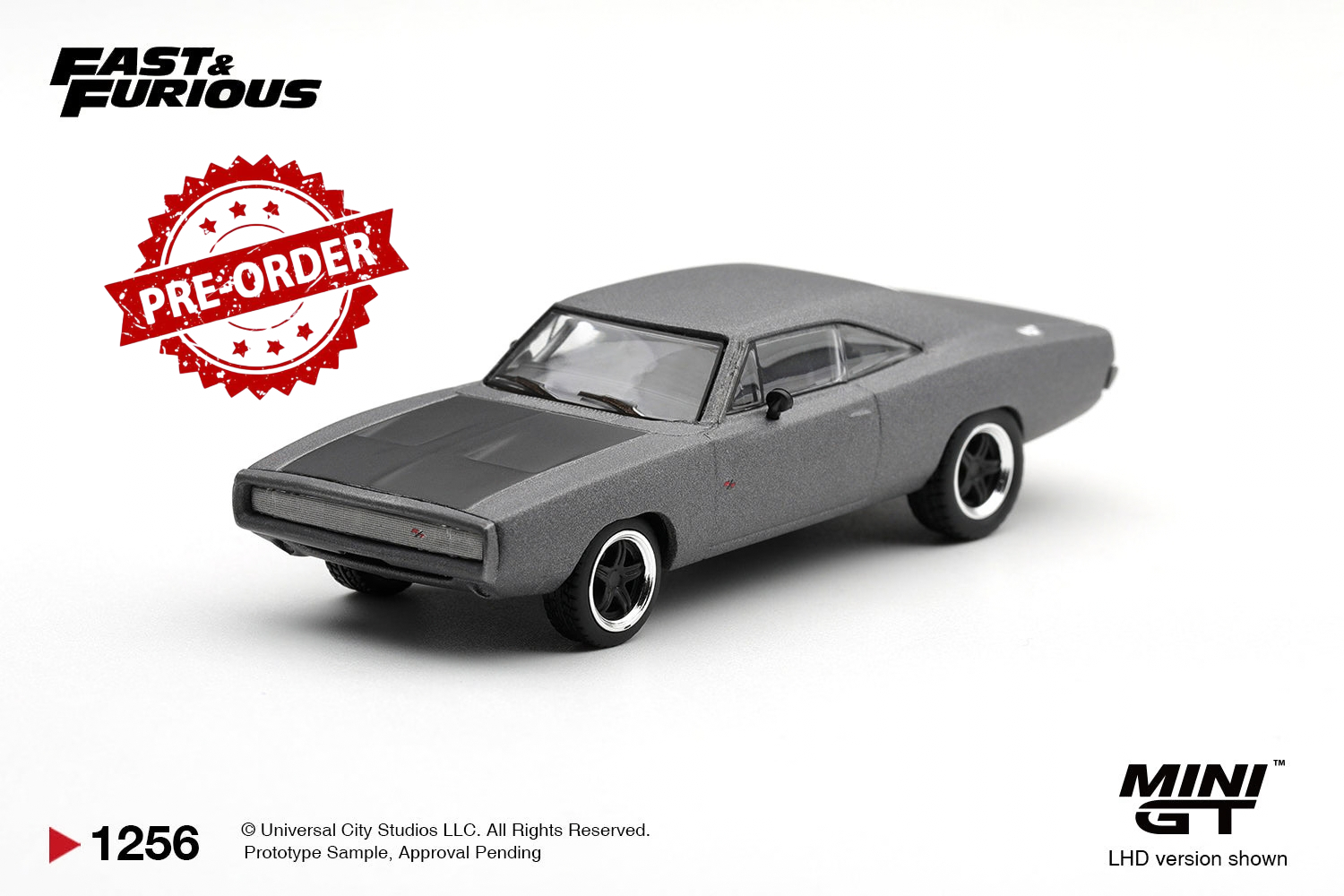 (Pre-order) Mini GT #1256 Fast & Furious Dodge Charger Fast Five Dominic Toretto