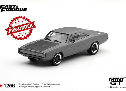 Load image into Gallery viewer, (Pre-order) Mini GT #1256 Fast &amp; Furious Dodge Charger Fast Five Dominic Toretto
