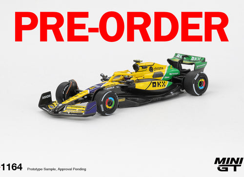 Load image into Gallery viewer, (Pre-order) MINI GT #1164 McLaren MCL38 #4 Lando Norris 2024 F1  2024 Monaco GP
