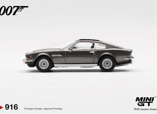 Load image into Gallery viewer, (Pre-order) Mini GT #916 Aston Martin V8 Vantage The Living Daylights Weapon Off
