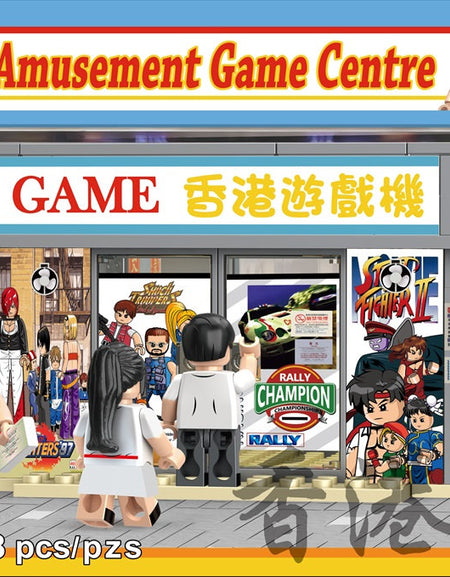 Royal Toys City Story RT73 Hong Kong Arcade Game Center Retro Building 408pc