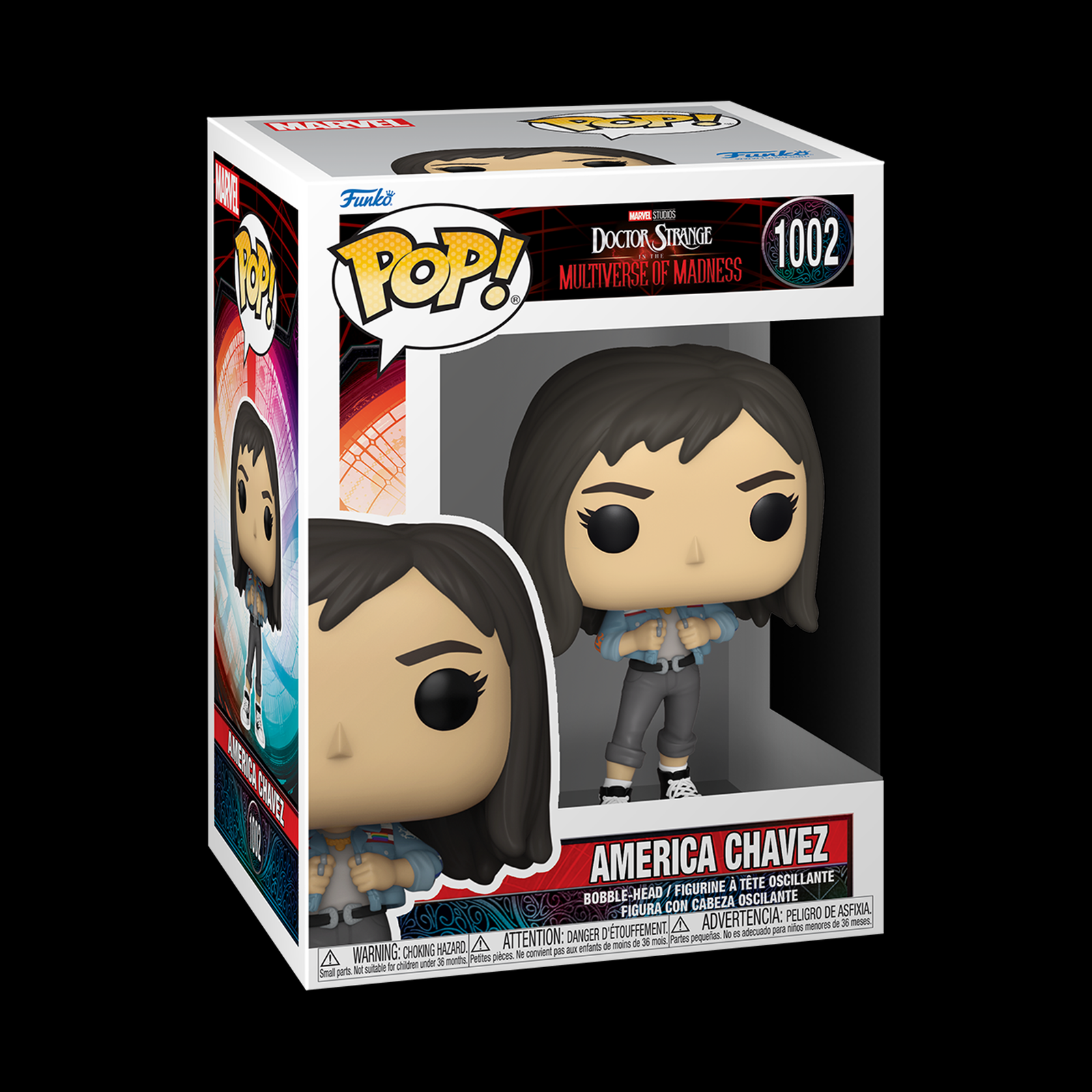 Funko Pop! Marvel 1002: Doctor Strange inthe Multiverse ofMadness America Chavez