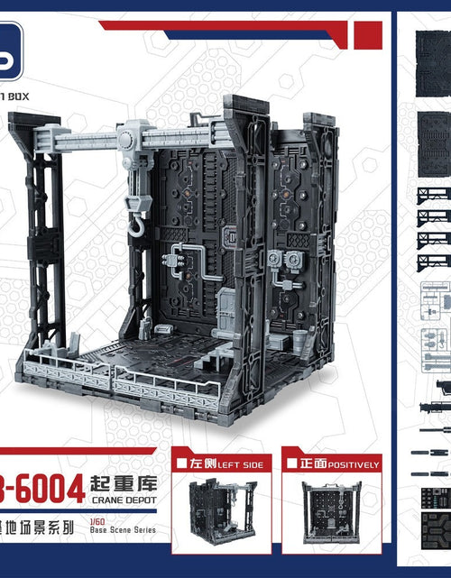 Load image into Gallery viewer, SCENE IN BOX SIB-6004 Crane Dock Diorama for Action Figures
