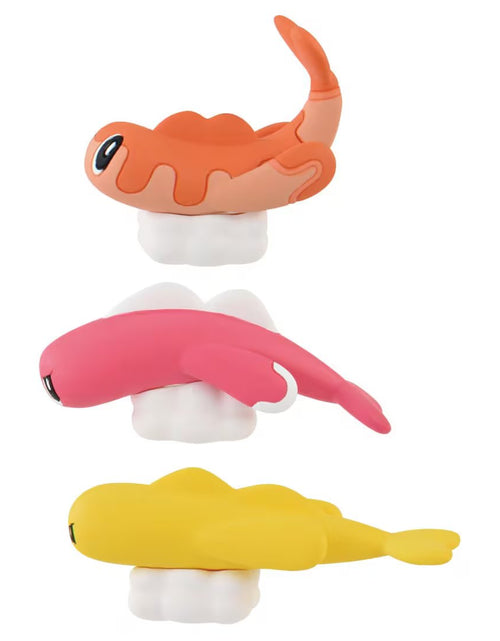 Load image into Gallery viewer, Takara Tomy Pokemon Moncolle Tatsugiri (Curly Droopy Stretchy Form) Mini Figure
