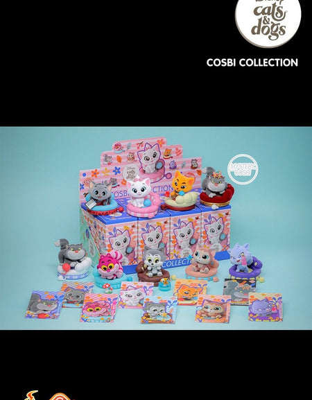 Hot Toys Disney Cats Cosbi Bobble-Head Collection (Full set of 8)