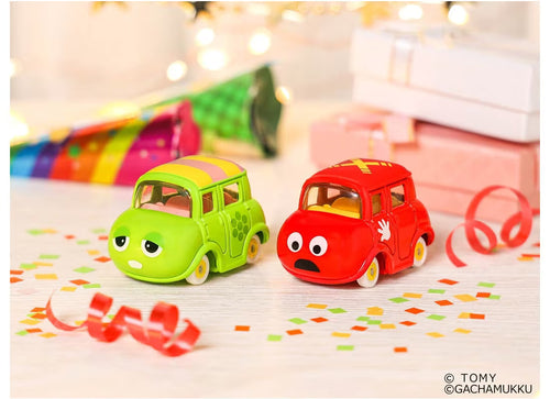 Load image into Gallery viewer, Takara Tomy Dream Tomica SP Gachapin &amp; Mukku Diecast model car set

