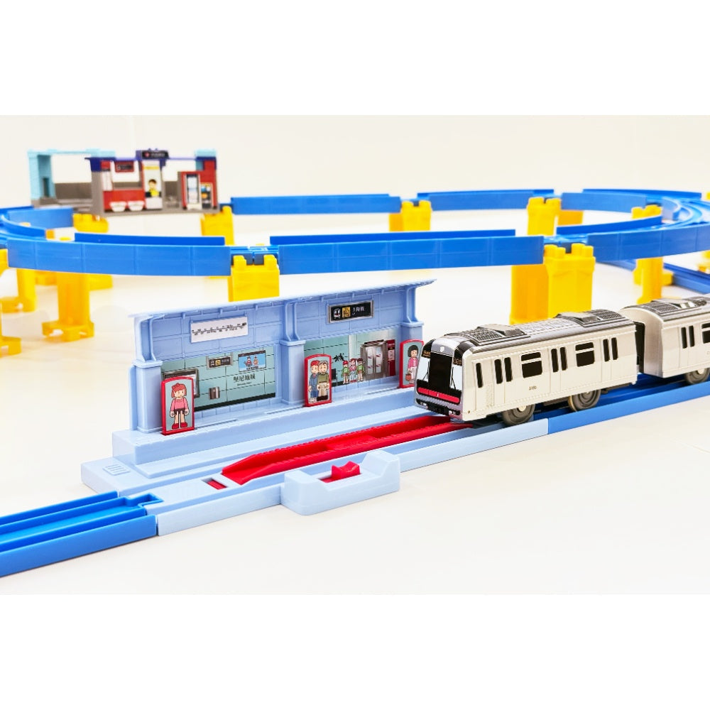 Takara Tomy Plarail Hong Kong MTR Passenger Train Island Line M Set