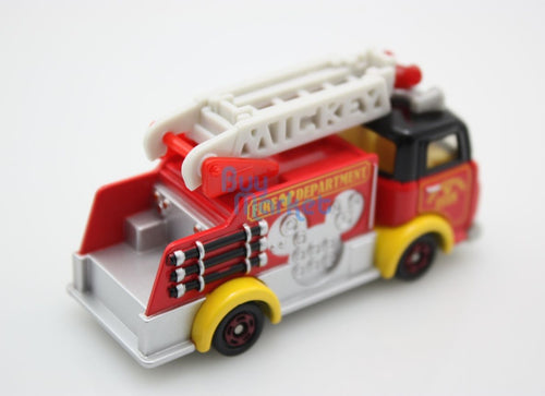 Load image into Gallery viewer, Takara Tomy Tomica Disney Motors DM-17 Mickey Mouse Fire Truck Toy Car 2015
