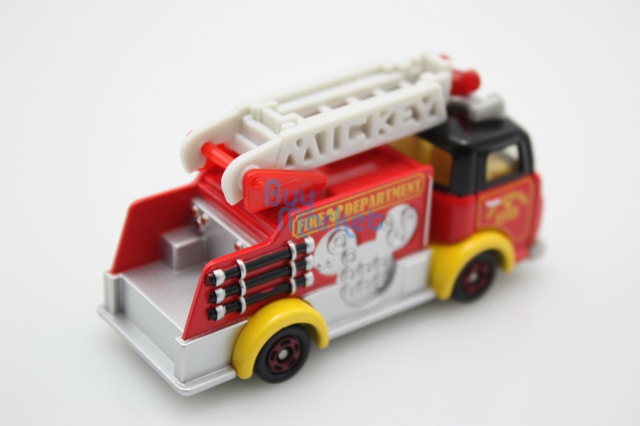 Takara Tomy Tomica Disney Motors DM-17 Mickey Mouse Fire Truck Toy Car 2015