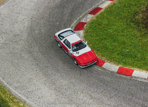Load image into Gallery viewer, Tarmac Works 1/64 Toyota Supra Turbo (MA70)  ETCC 1987 M. Micangeli
