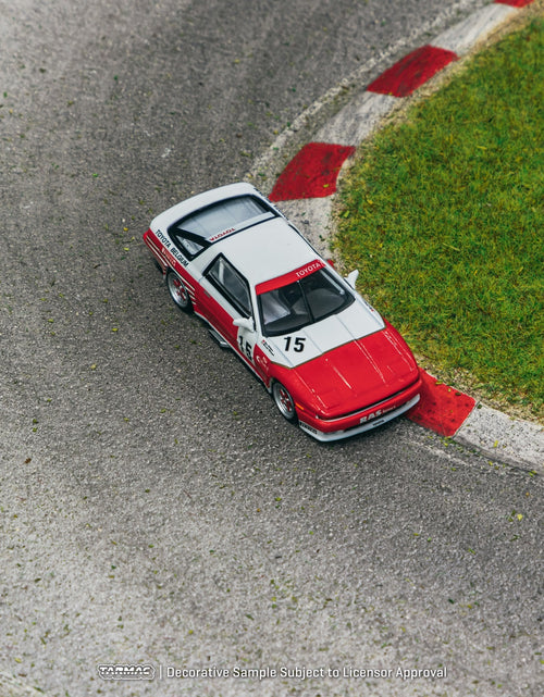 Load image into Gallery viewer, Tarmac Works 1/64 Toyota Supra Turbo (MA70)  ETCC 1987 M. Micangeli
