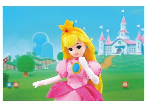 Load image into Gallery viewer, Takara Tomy Licca Super Mario Princess Peach Style (Licca-chan) Doll

