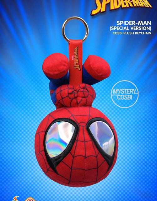 Load image into Gallery viewer, Hot Toys Spider-Man Marvel Comic Cosbi Plush Keychain Collection (Full set of 6)
