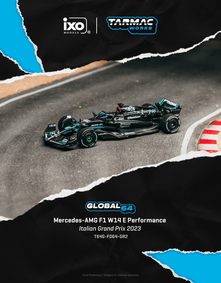 Tarmac Works Mercedes-AMG F1 W14 E Performance Italian Grand Prix