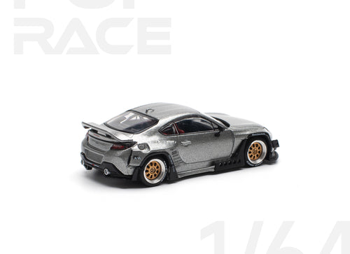 Load image into Gallery viewer, POPRACE 1/64 PANDEM GR86 - SILVER (NEW TOOLING) Model Car
