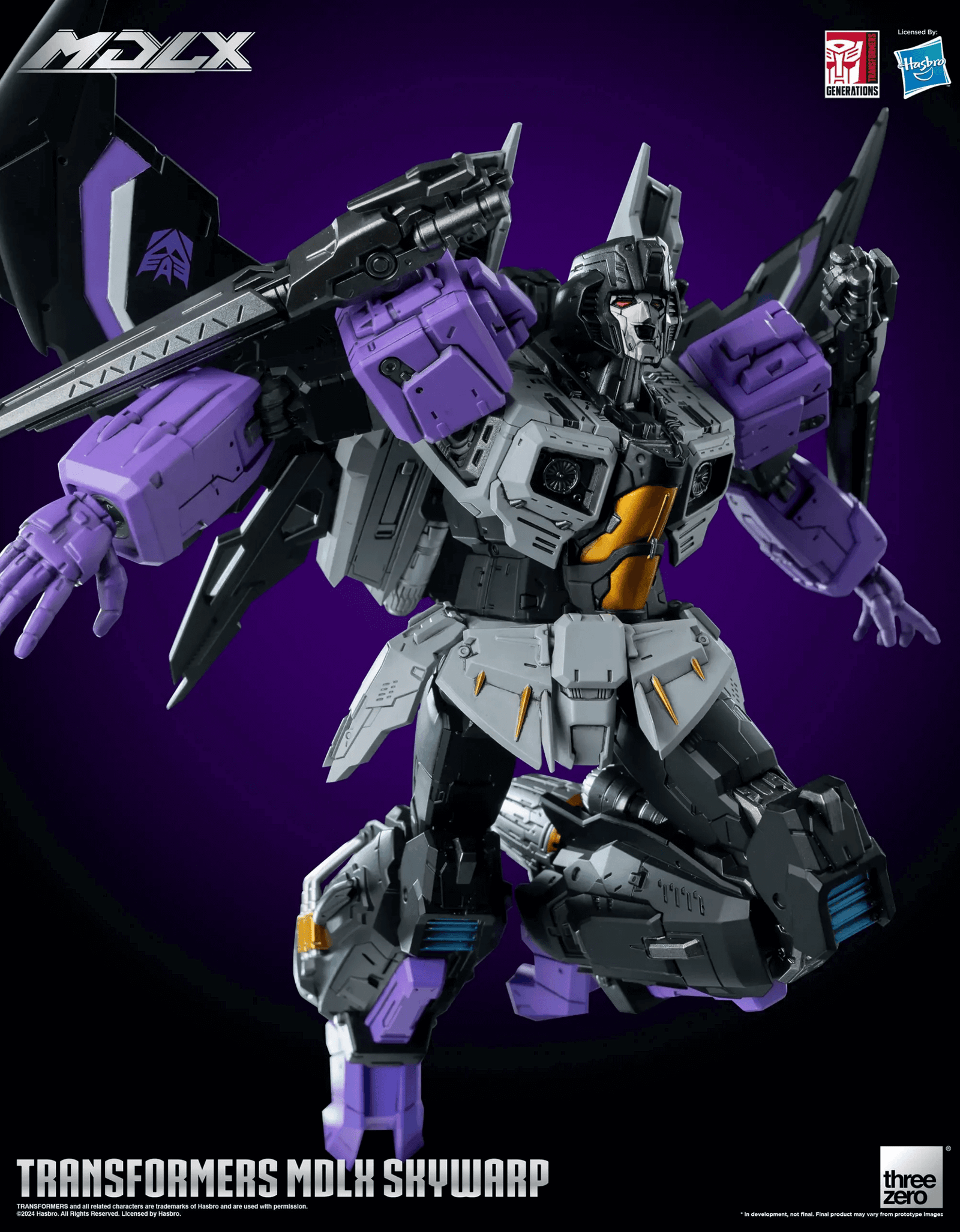 Threezero Transformers MDLX Action Figure Skywarp 20 CM
