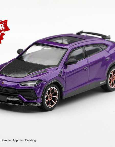 (Pre-order) Mini GT #1381 Lamborghini Urus Performante Viola Pasifae RHD