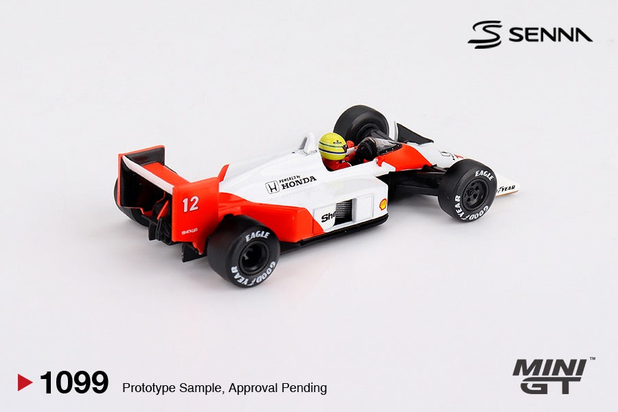 (Pre-order) MINI GT #1099 McLaren MP4/4 12 Ayrton Senna 1988 Japanese Grand Prix