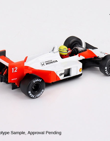 MINI GT #1099 McLaren MP4/4 12 Ayrton Senna 1988 Japanese Grand Prix