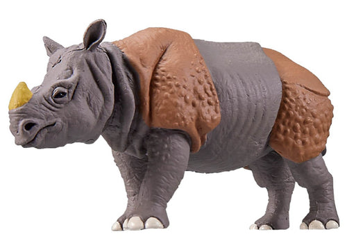 Load image into Gallery viewer, Takara Tomy Adventure Continent Ania Kingdom Amine Indian Rhino Figure

