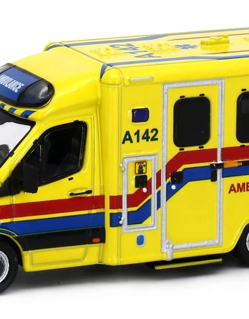 Load image into Gallery viewer, Tiny FSD 08 Die-cast Model Car - MERCEDES-BENZ Sprinter FL HKFSD Ambulance A142
