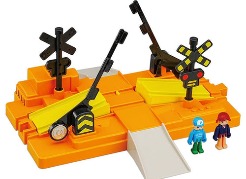 Load image into Gallery viewer, Takara Tomy Plarail Train Accessory J-27 Pla-Kids Crossing Set
