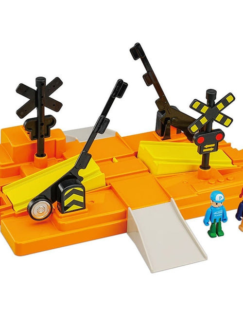 Load image into Gallery viewer, Takara Tomy Plarail Train Accessory J-27 Pla-Kids Crossing Set
