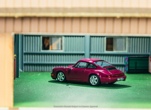 Load image into Gallery viewer, (Pre-order) Tarmac Works 1/64 Porsche 911 964 RS  Ruby Star Diecast Model Car
