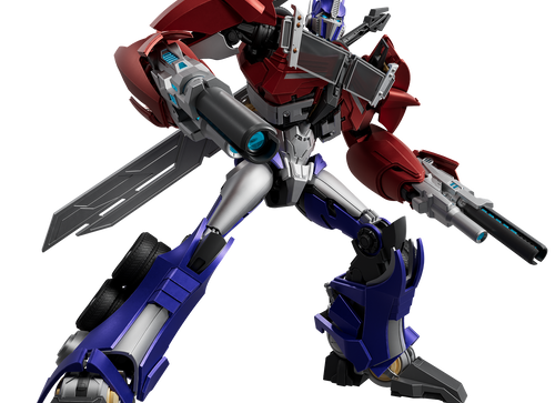 Load image into Gallery viewer, Blokees Transformers Action Edition 06 AE06 Optimus Prime Limited Model Kit
