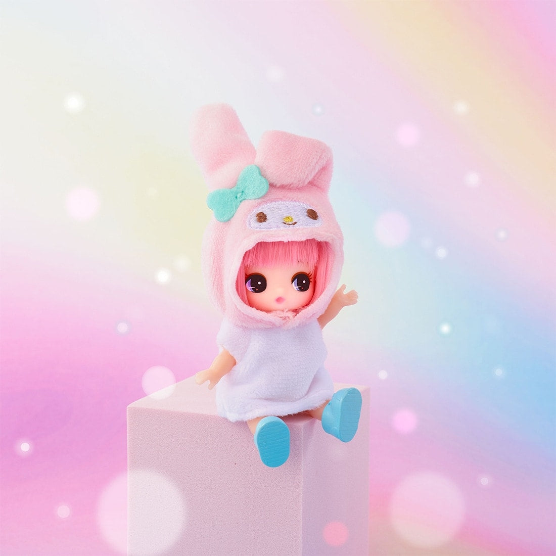 Takara Tomy Petit Licca-chan Licca Sanrio Character Collection Doll Fullset of 6