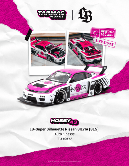 Tarmac Works 1/43 LB-Super Silhouette Nissan SILVIA (S15) Auto Fines
