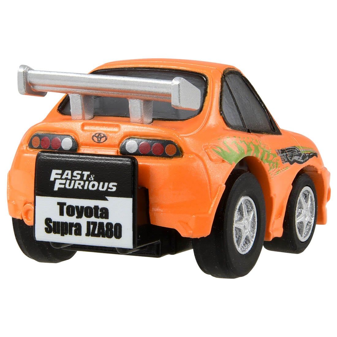 Takara Tomy Tomica ChoroQ Zero Pull Back Wild Speed Model Toyota Supra (A80)