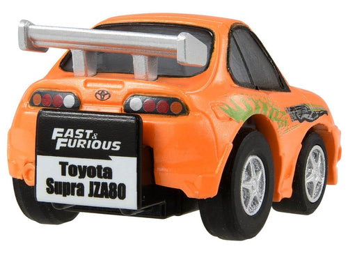 Load image into Gallery viewer, Takara Tomy Tomica ChoroQ Zero Pull Back Wild Speed Model Toyota Supra (A80)
