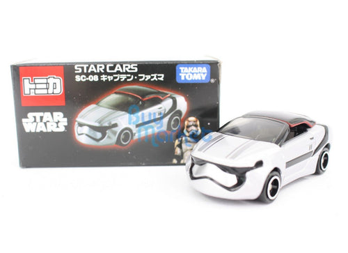 Load image into Gallery viewer, Takara Tomy Tomica Disney Star Wars Star Car SC-08 Captain Phasma Diecast
