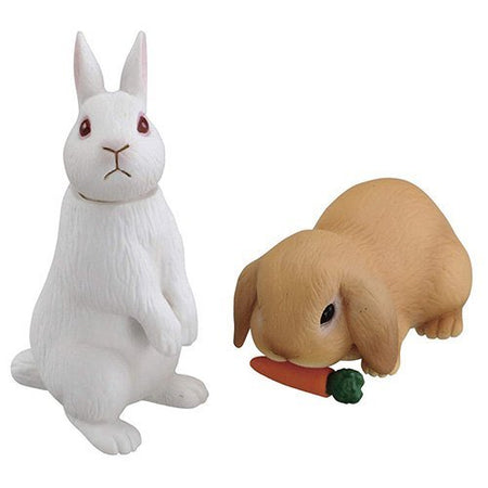 Takara Tomy ANIA Animal Advantage AS-34 Rabbit with Carrot Action figure Model
