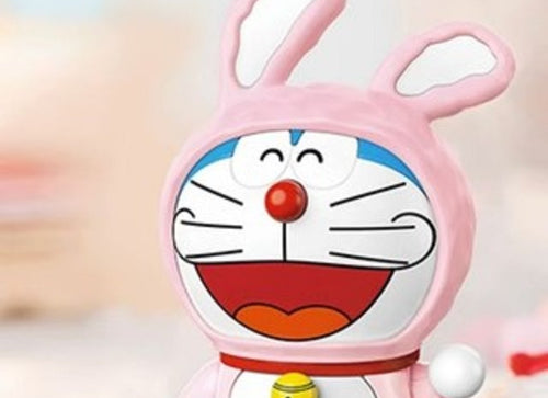 Load image into Gallery viewer, Qman Keeppley Building Blocks Toy #K20415 - Doraemon Pink Bunny
