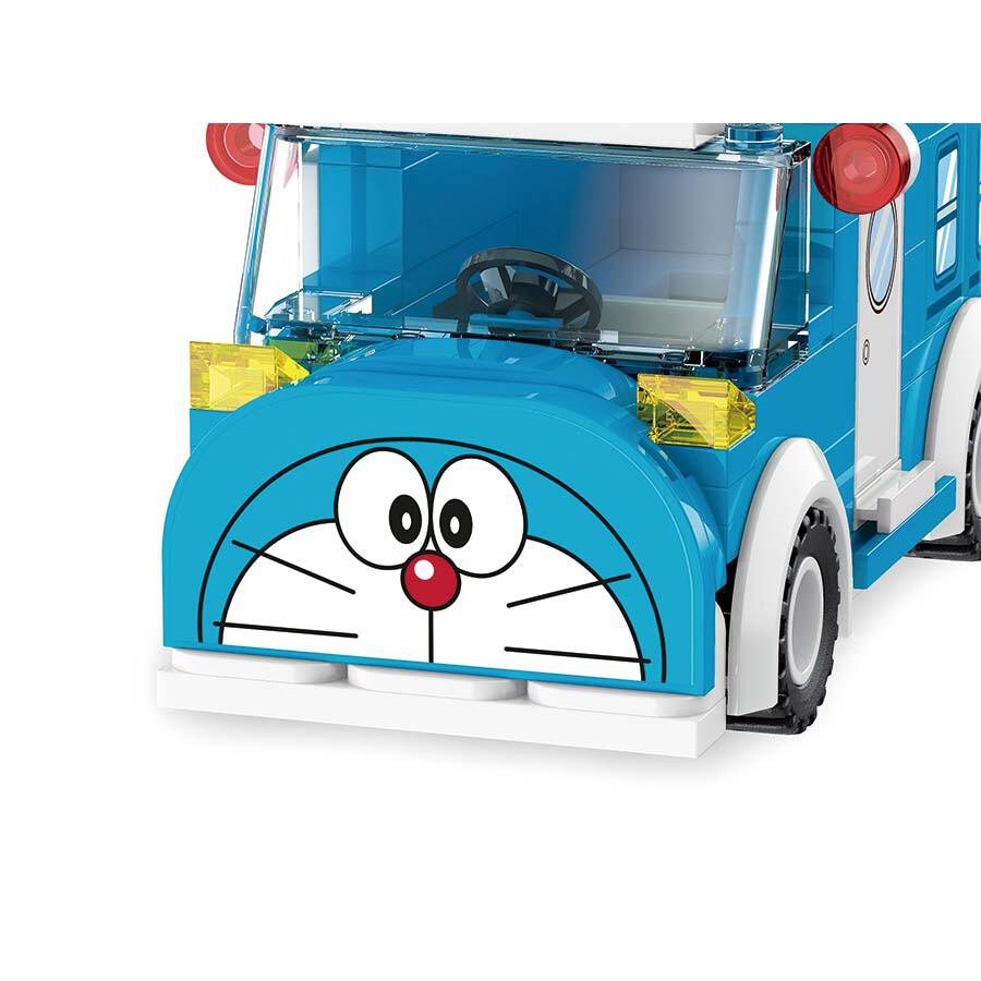 Qman Keeppley Building Blocks Toy #K20407 - Doraemon Mini Car-Bus
