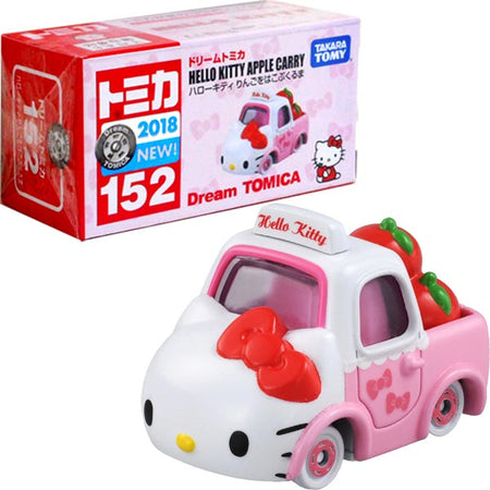 Takara Tomy Tomica Dream Sanrio #152 Hello Kitty Apple Carry Toy Car Diecast
