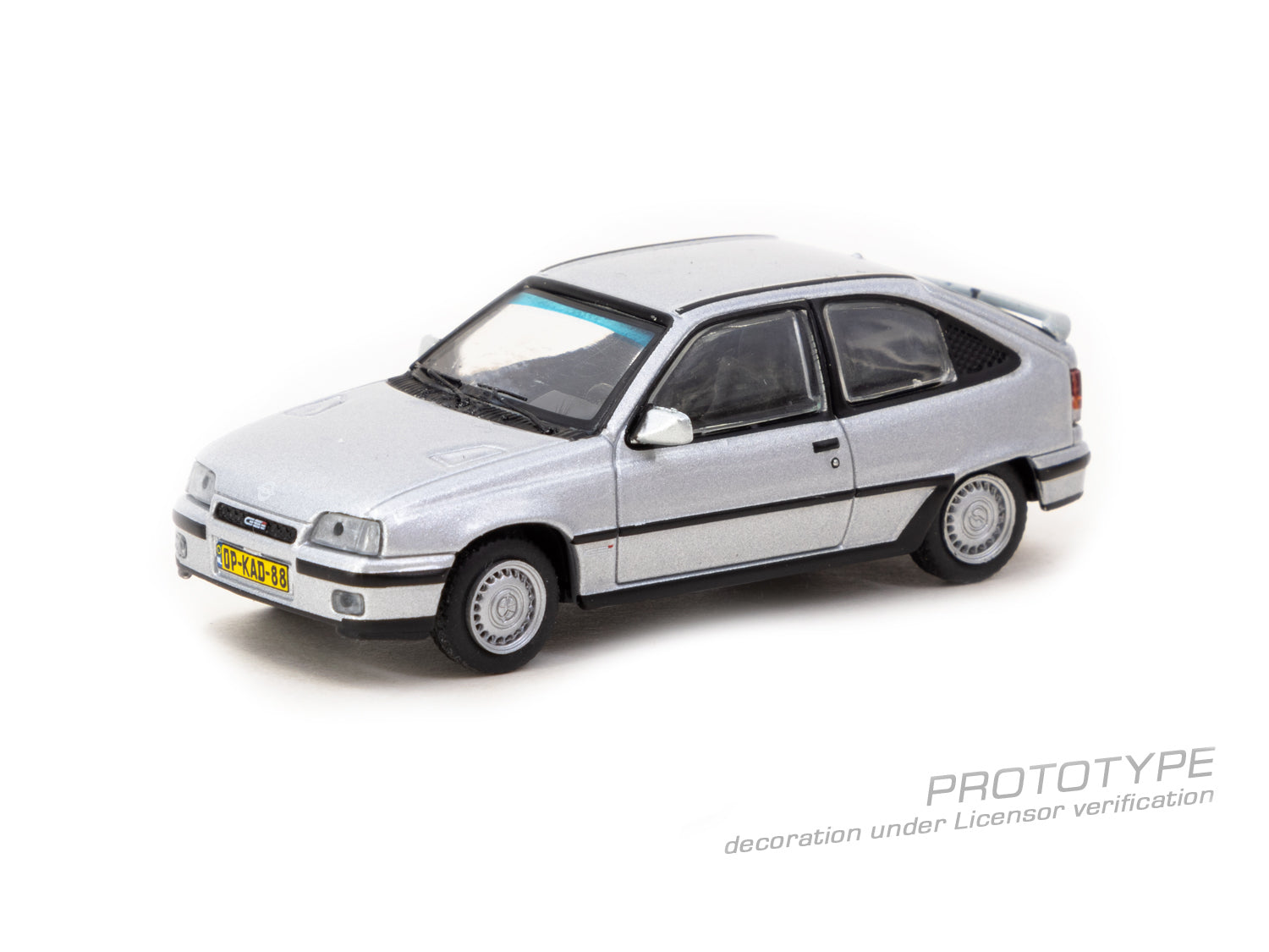 Tarmac Works 1/64 Opel Kadett GSi Silver Diecast Model Car