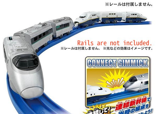 Load image into Gallery viewer, Takara Tomy Plarail Train - Shinkansen Type400 Series Tsubasa &amp; E4 Max

