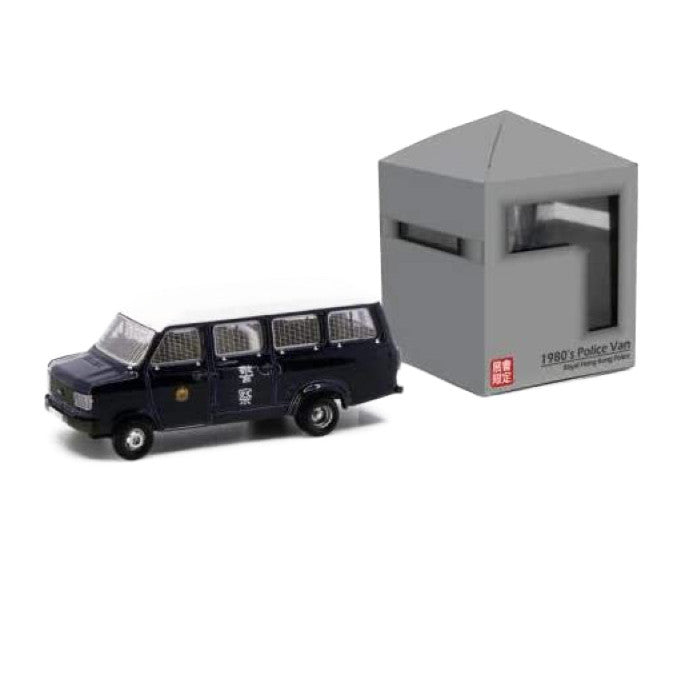 Tiny City Exhibition Exclusive Diecast Car: 1980's Police Van Royal HK Police