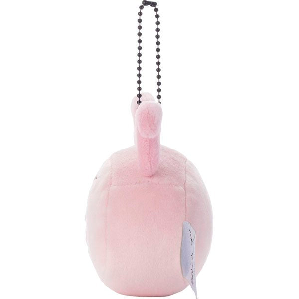 Disney Takara Tomy Winnie the Pooh 8.5cm Piglet Face Shape Mascot Soft Plush