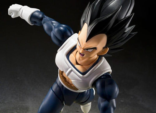 Load image into Gallery viewer, Bandai S.H.Figuarts DRAGON BALL Z - Vegeta "Old Battle Clothes"
