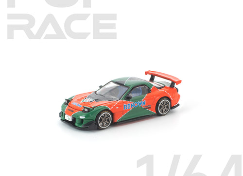 Load image into Gallery viewer, (Pre-order) POPRACE 1/64 MAZDA RX7 RE-AMEMIYA RENOWN Model Car  #PR640406
