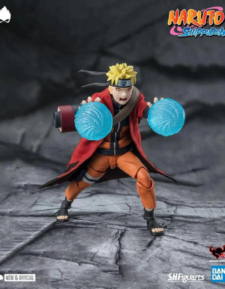 Bandai S.H.Figuarts Naruto Uzumaki Action Figure [SENNIN MODE]