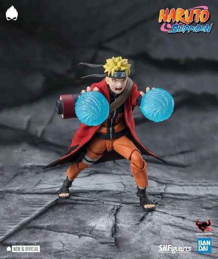 Bandai S.H.Figuarts Naruto Uzumaki Action Figure [SENNIN MODE]
