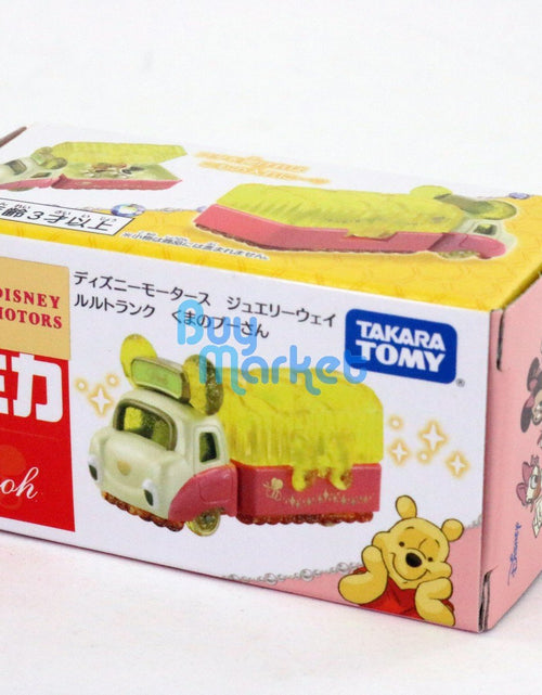 Load image into Gallery viewer, Takara Tomy Disney Motors Jewelry Box Storage Winnie The Pooh Diecast Car Toy
